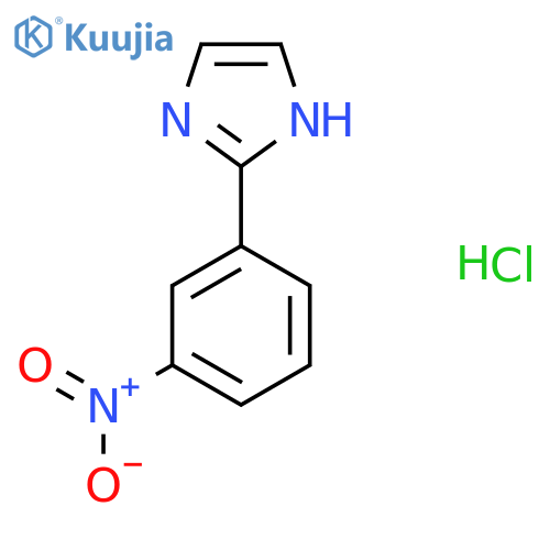 2-(3-Nitrophenyl)-1H-imidazole hydrochloride structure