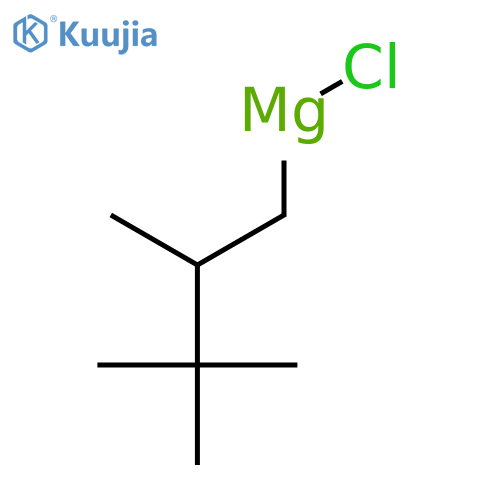 Magnesium, chloro(2,3,3-trimethylbutyl)- structure