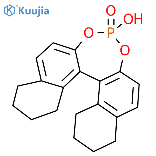 (R)-4-Hydroxy-8,9,10,11,12,13,14,15-octahydrodinaphtho2,1-d:1',2'-f1,3,2dioxaphosphepine 4-oxide structure
