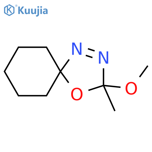 4-Oxa-1,2-diazaspiro[4.5]dec-1-ene, 3-methoxy-3-methyl- structure