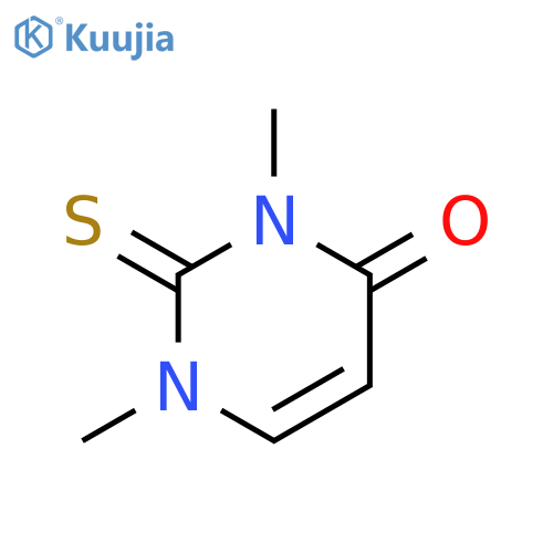 4(1H)-Pyrimidinone,2,3-dihydro-1,3-dimethyl-2-thioxo- structure