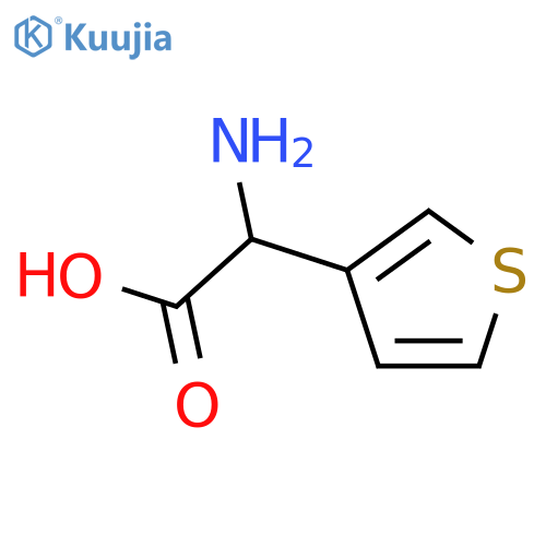 (R)-2-Amino-2-(thiophen-3-yl)acetic acid structure