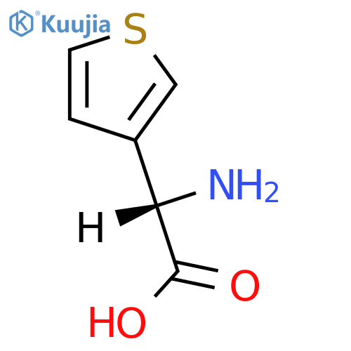 (2S)-2-amino-2-(3-thienyl)acetic acid structure