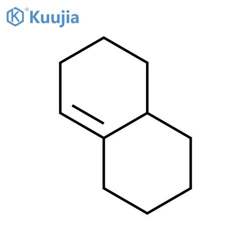 Naphthalene, 1,2,3,4,4a,5,6,7-octahydro- structure