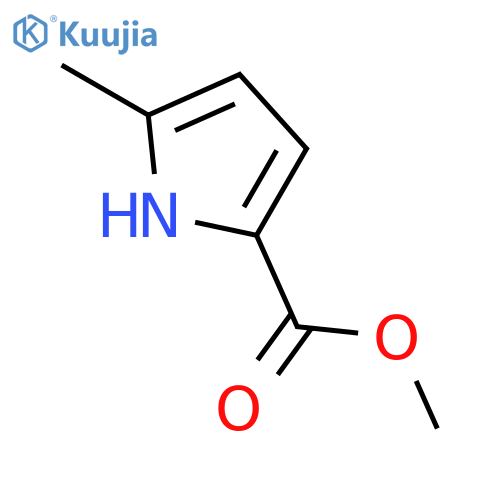 5-Methyl-2-(methoxycarbonyl)pyrrole structure