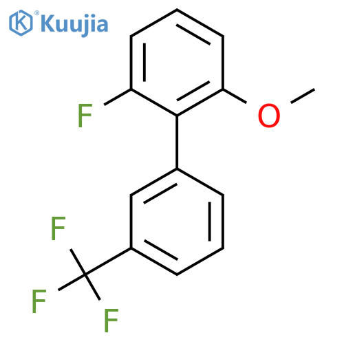 6-Fluoro-2-methoxy-3'-(trifluoromethyl)biphenyl structure