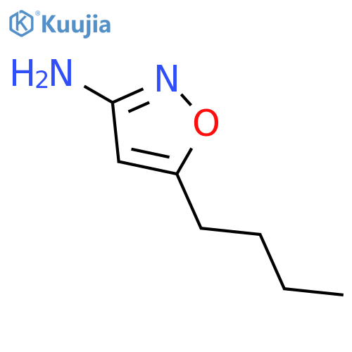 5-butyl-1,2-oxazol-3-amine structure