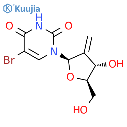 Uridine, 5-bromo-2'-deoxy-2'-methylene- structure
