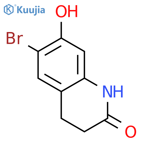 6-Bromo-7-hydroxy-3,4-dihydro-1H-quinolin-2-one structure