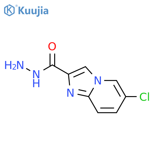6-Chloroimidazo1,2-apyridine-2-carbohydrazide structure