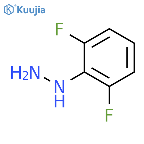2,6-Difluorophenylhydrazine structure