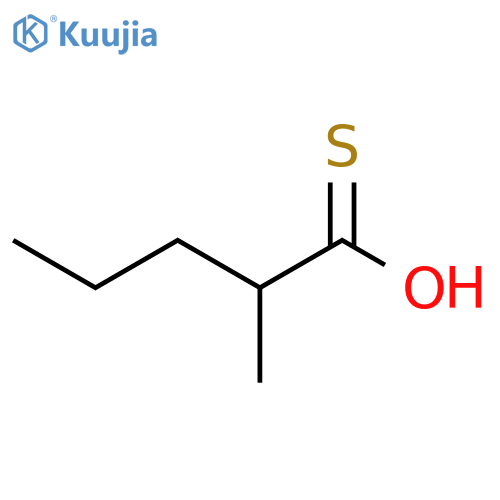 2-Methylpentanethioic S-Acid structure