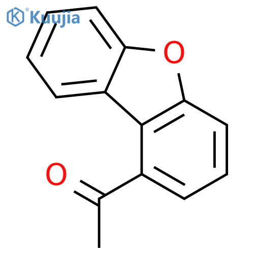 Ethanone, 1-(1-dibenzofuranyl)- structure