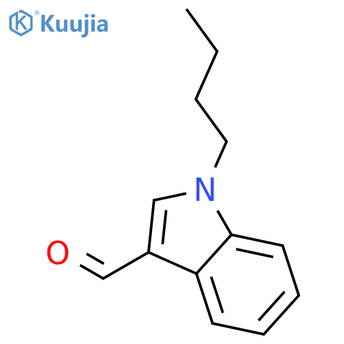 1-butyl-1H-indole-3-carbaldehyde structure