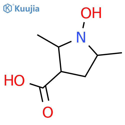 1-Pyrrolidinyloxy, 3-carboxy-2,5-dimethyl- structure