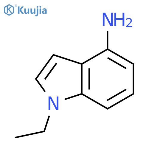 1-Ethyl-1H-indol-4-amine structure