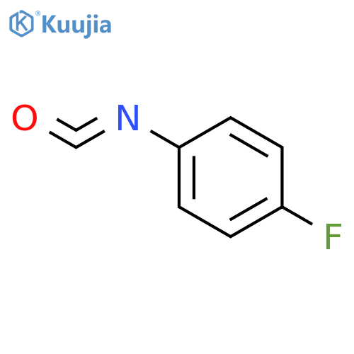 4-Fluorophenyl isocyanate structure