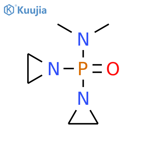 Phosphinic amide,P,P-bis(1-aziridinyl)-N,N-dimethyl- (7CI,8CI,9CI) structure