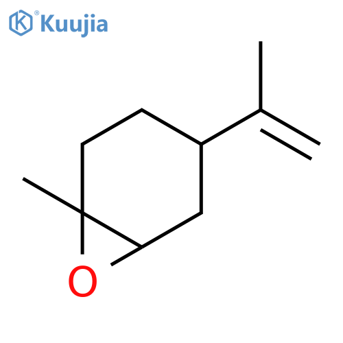 1-methyl-4-(prop-1-en-2-yl)-7-oxabicyclo4.1.0heptane structure
