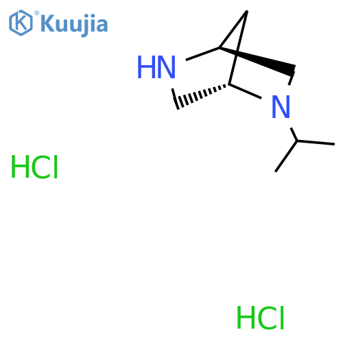 (1S,4S)-2-isopropyl-2,5-diazabicyclo[2.2.1]heptane dihydrochloride structure