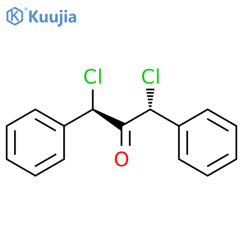 2-Propanone, 1,3-dichloro-1,3-diphenyl-, (R*,R*)-(±)- structure