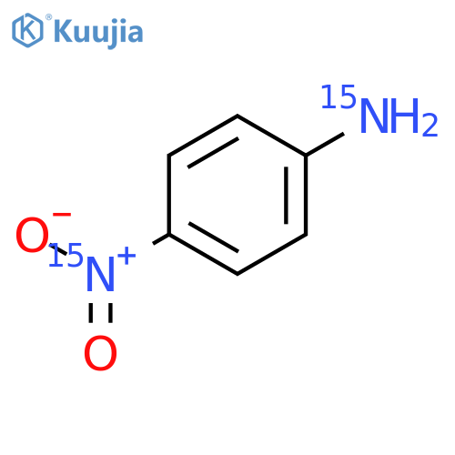 4-Nitroaniline-15N2 structure