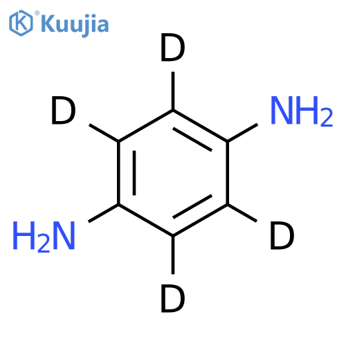 1,4-Phenylenediamine-d4 structure
