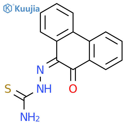 Hydrazinecarbothioamide, 2-(10-oxo-9(10H)-phenanthrenylidene)-, (Z)- structure