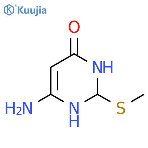 2-Methylthio-4-aMinouracil structure