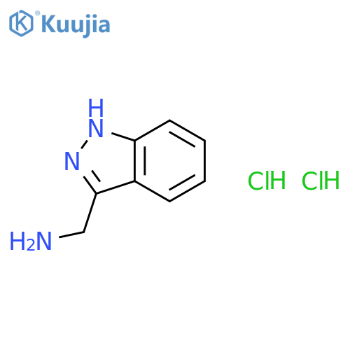 (1H-indazol-3-yl)methanamine dihydrochloride structure