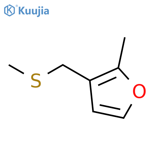 Furan, 2-methyl-3-[(methylthio)methyl]- structure