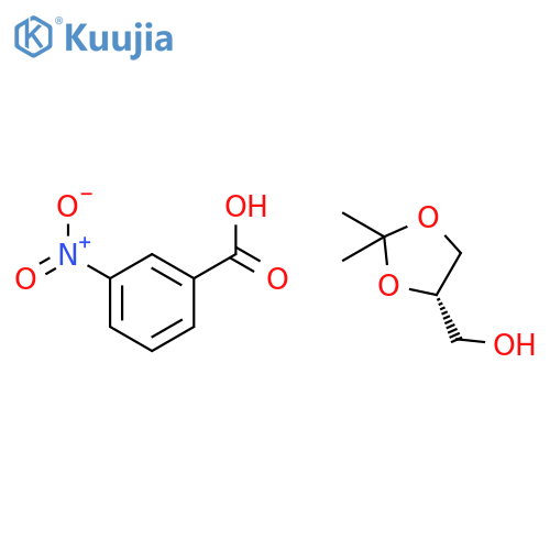 1,3-Dioxolane-4-methanol, 2,2-dimethyl-, 3-nitrobenzoate, (S)- structure