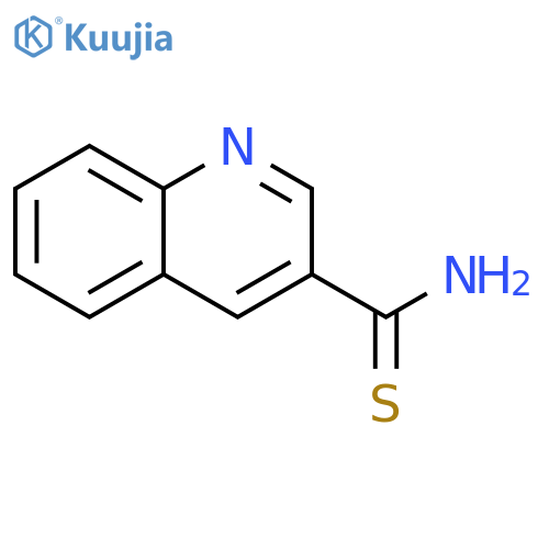 QUINOLINE-3-CARBOTHIOAMIDE structure