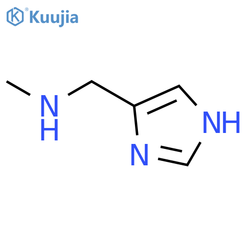 N-(1H-Imidazol-4-ylmethyl)-N-methylamine structure