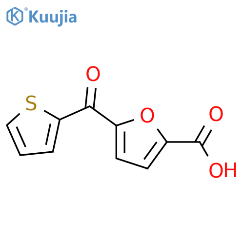 5-(Thiophene-2-carbonyl)furan-2-carboxylic acid structure