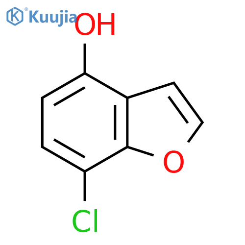 7-Chlorobenzofuran-4-ol structure