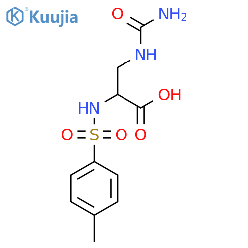 b-Ureido-L-a-tosylaminopropionic Acid structure