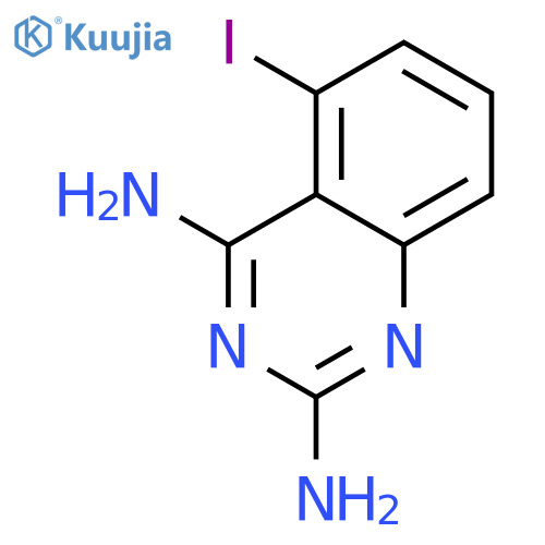 5-Iodoquinazoline-2,4-diamine structure