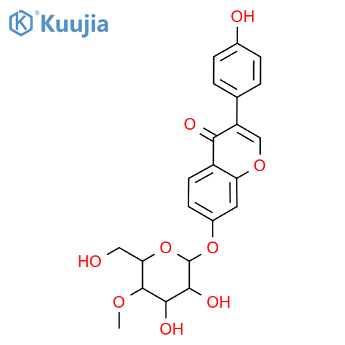 4''-methyloxy-Daidzin structure