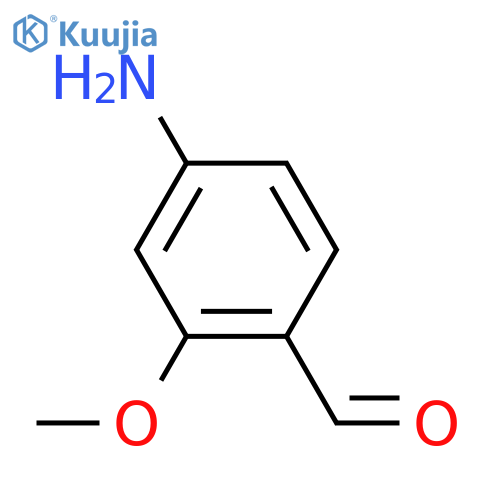 4-Amino-2-methoxy-benzaldehyde structure