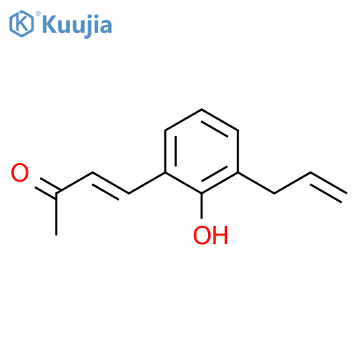 3-Buten-2-one, 4-[2-hydroxy-3-(2-propenyl)phenyl]- structure