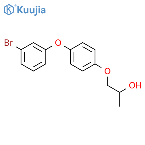 2-Propanol, 1-[4-(3-bromophenoxy)phenoxy]- structure