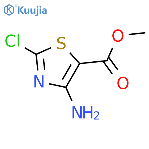 methyl 4-amino-2-chloro-1,3-thiazole-5-carboxylate structure