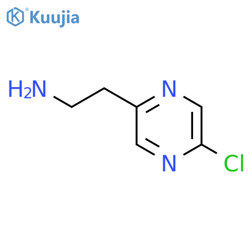 2-(5-chloropyrazin-2-yl)ethan-1-amine structure