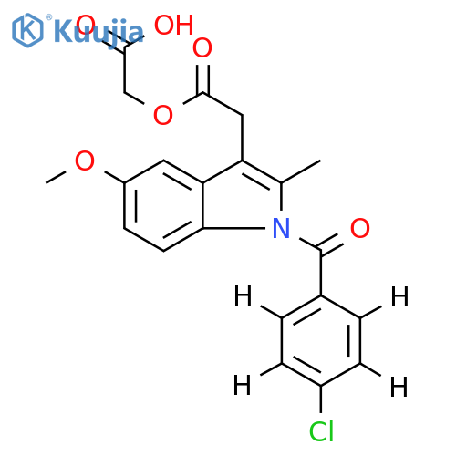 Acemetacin-d4 structure