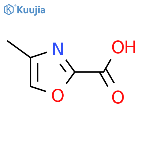 4-Methyloxazole-2-carboxylic acid structure