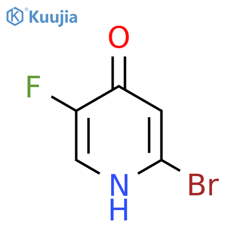 2-Bromo-5-fluoropyridin-4-ol structure