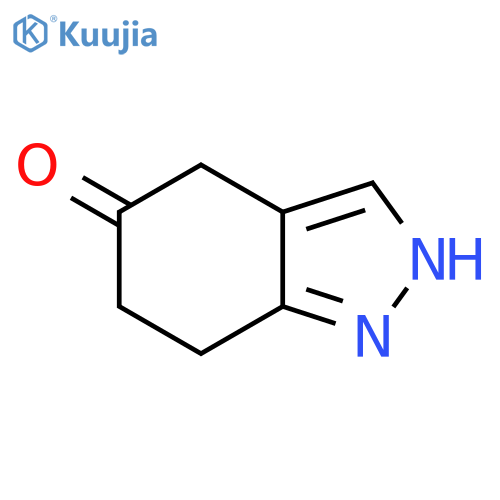 4,5,6,7-tetrahydro-1H-indazol-5-one structure
