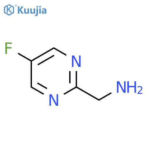 (5-fluoropyrimidin-2-yl)methanamine structure
