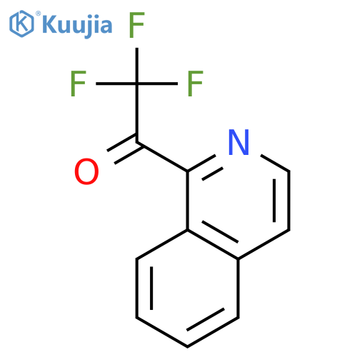2,2,2-trifluoro-1-isoquinolin-1-ylethanone structure